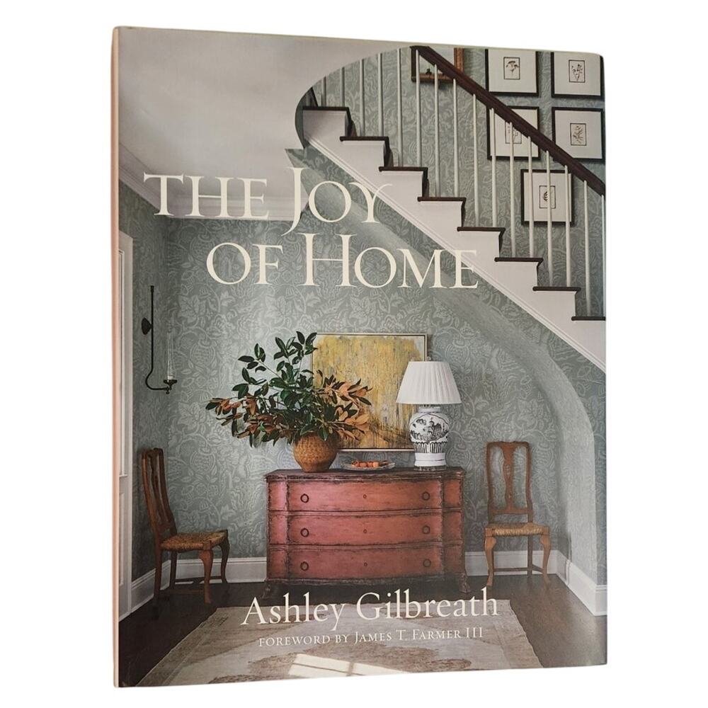The Joy of Home Ashley Gilbreath Hardcover Interior Design Book New Minor Mark